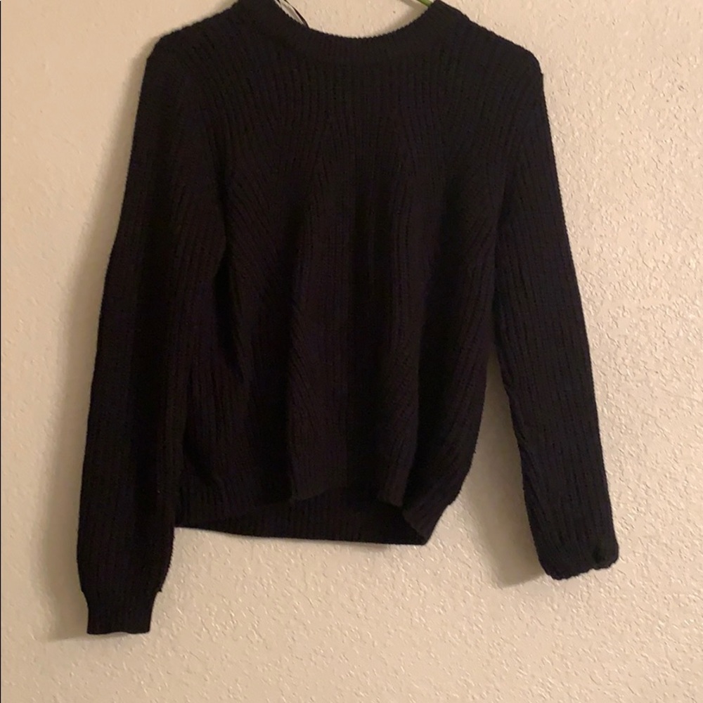 Black sweater